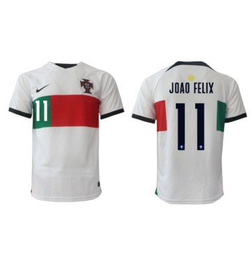 Portugal Joao Felix #11 Replica Away Stadium Shirt World Cup 2022 Short Sleeve